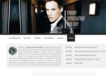 Tablet Screenshot of eddie-redmayne.net